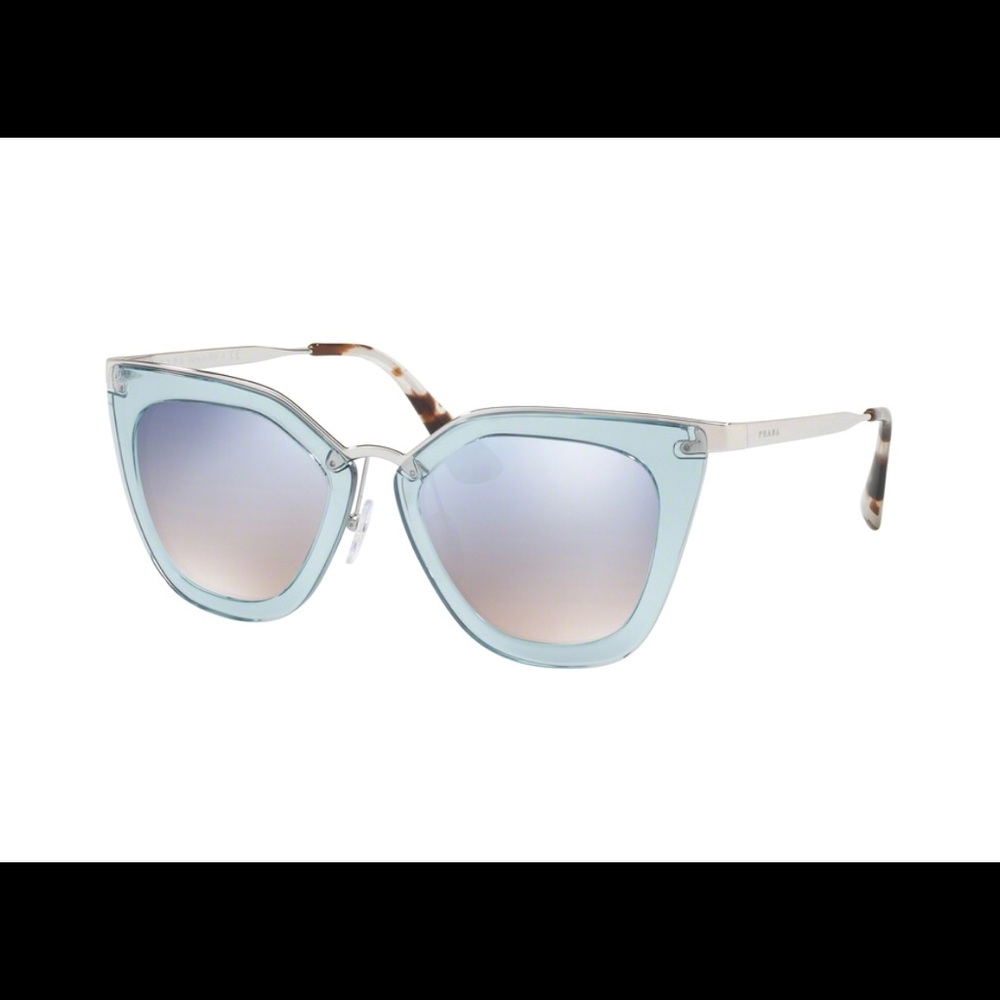 PRADA PR 53SS Transparent Azure Sunglasses